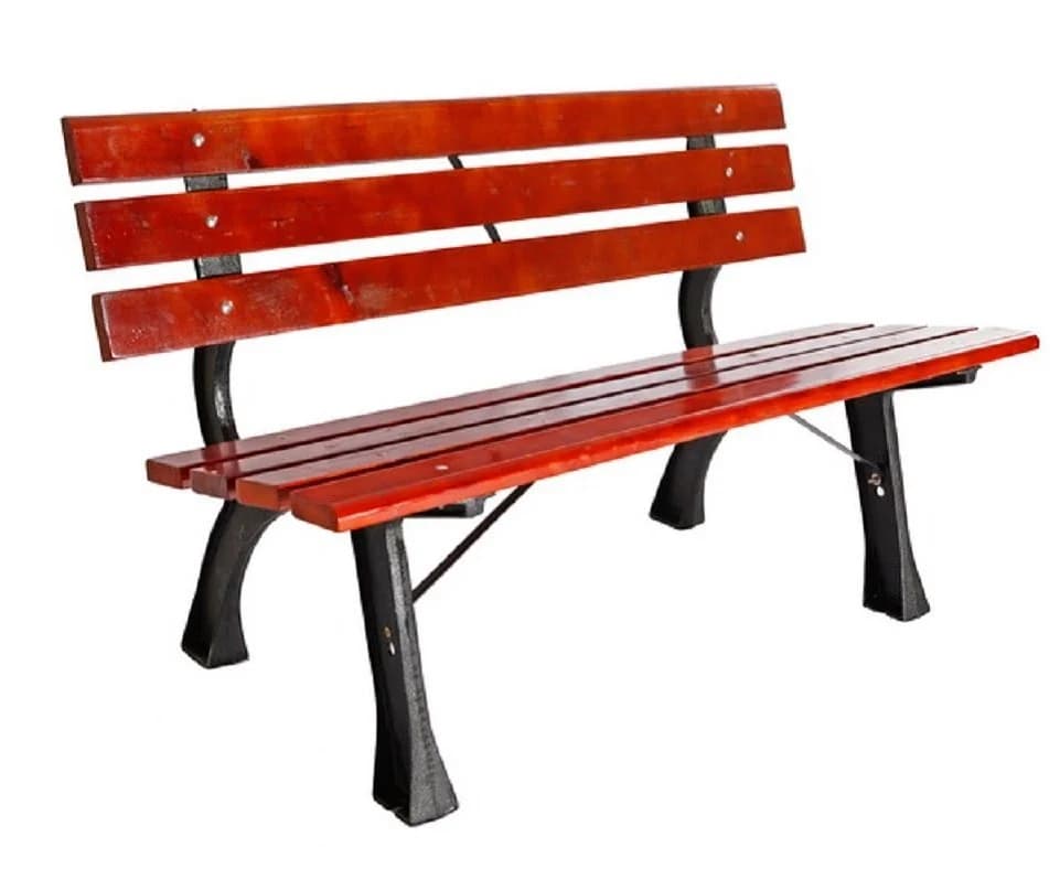 Linder Exclusiv Gartenbank LEX Parkbank Rustikal Braun