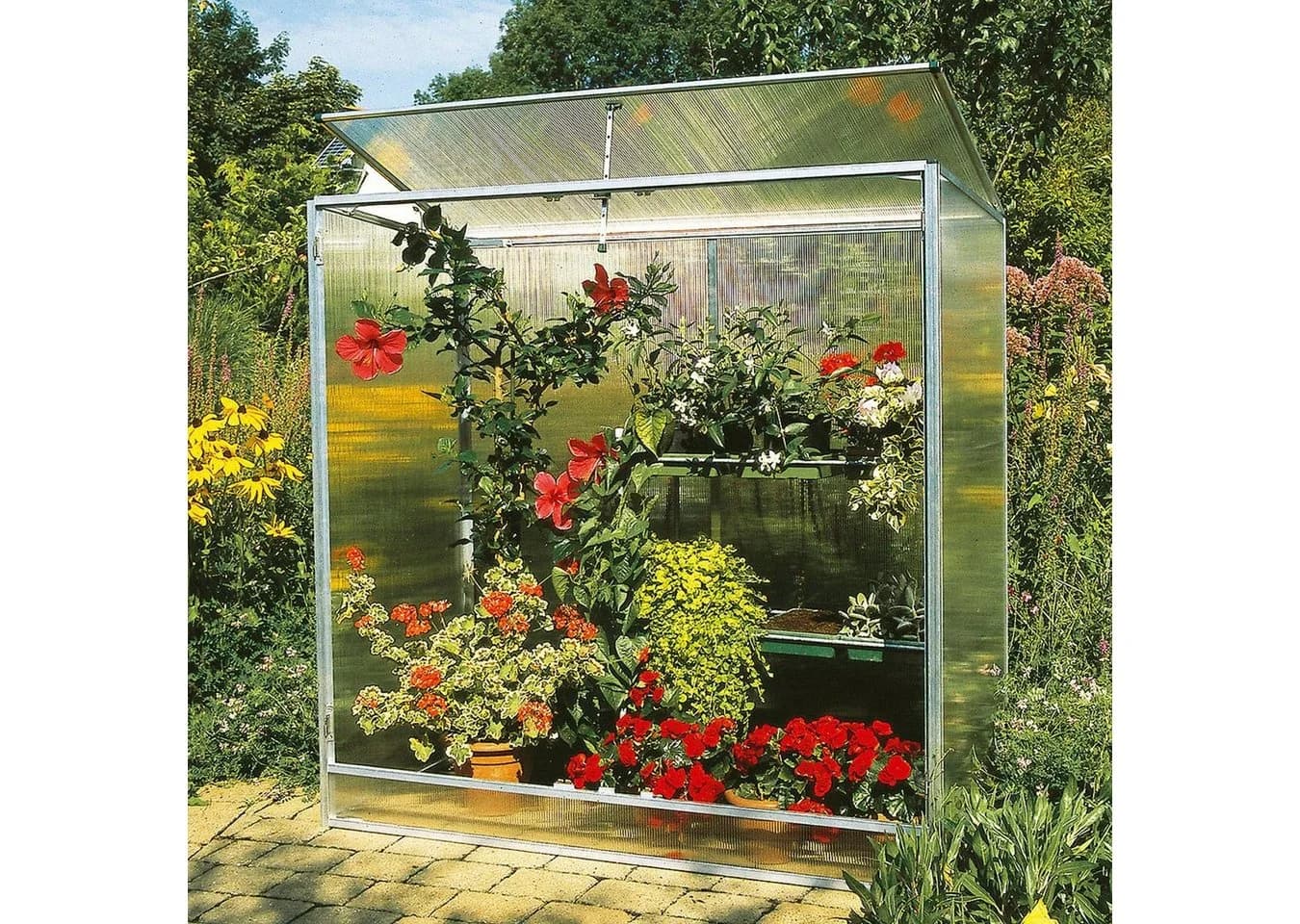 Beckmann Tomatengewächshaus Modell 1 Silber Aluminium - Bild 5