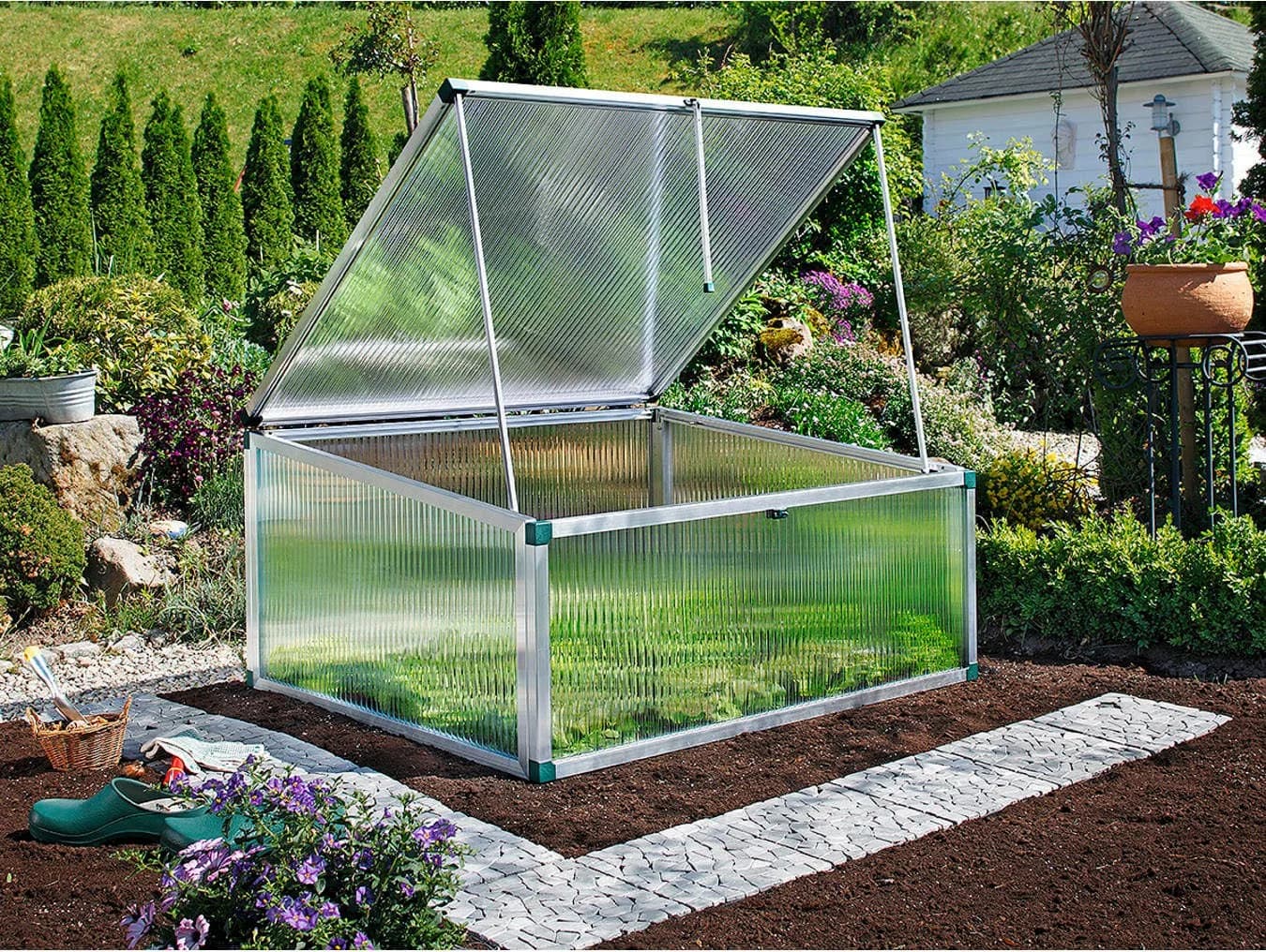 Beckmann Frühbeet Typ Allgäu Modell 3 Transparent - Bild 4