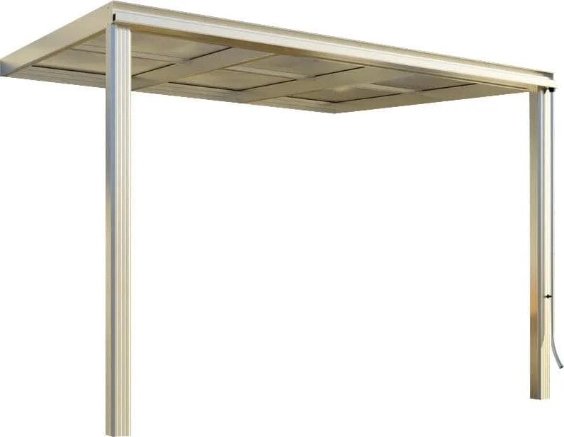 Beckmann Terrassendach Exklusiv Gr. 1 Aluminium Kunststoff