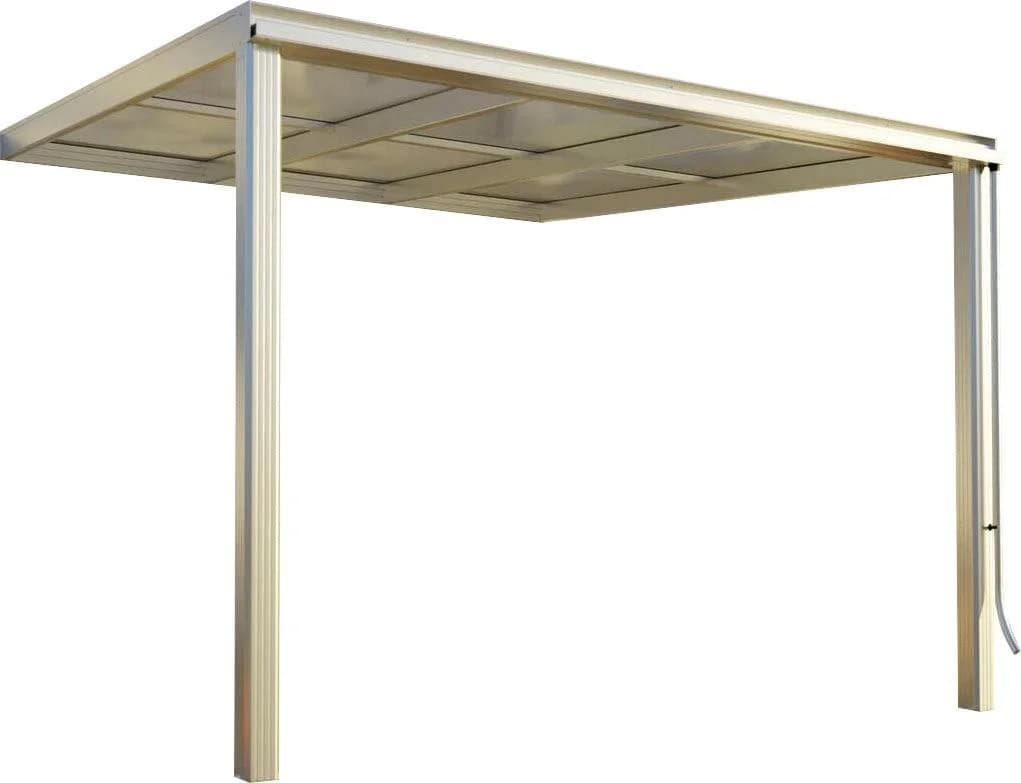 Terrassendach Beckmann Exklusiv Gr. 5 Aluminium Kunststoff