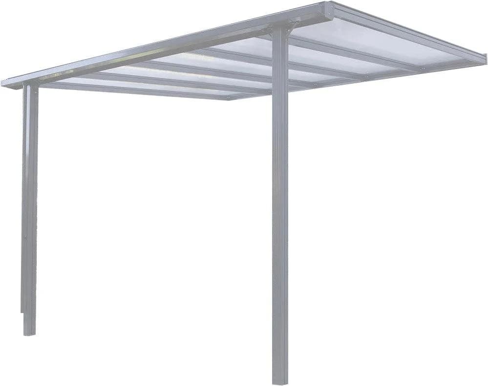 Beckmann Terrassendach Trend Weiß Aluminium Kunststoff Terrassenüberdachungen