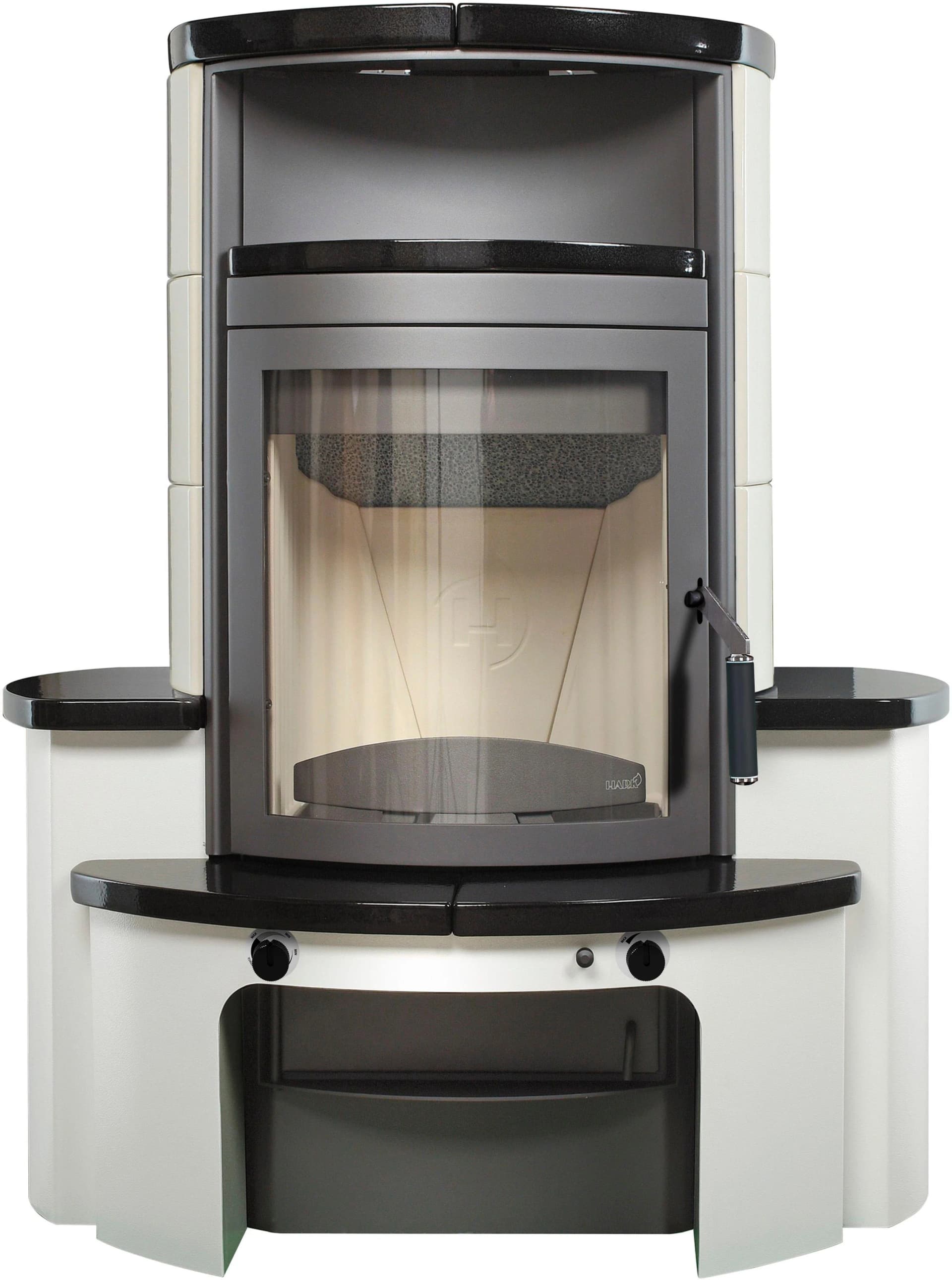HARK Kaminofen Avenso GT ECOplus 6 KW Schwarz mit Feinstaubfilter