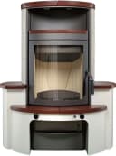 HARK Kaminofen Avenso GT ECOplus 8 kW Braun/Weiß Bild 3