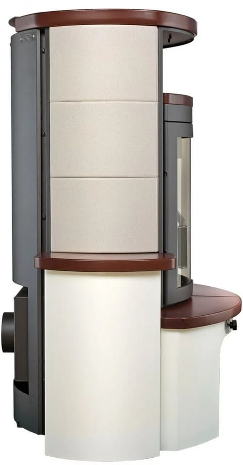 HARK Kaminofen Avenso GT ECOplus 8 kW Braun/Weiß - Bild 5