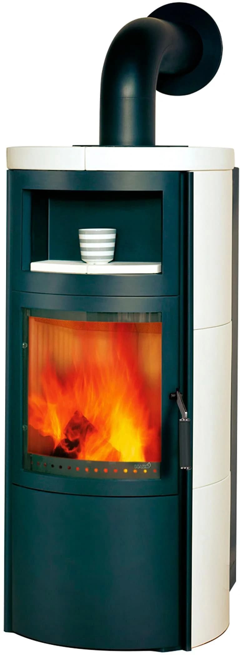 HARK Vito WW GT ECOplus 8,4 KW Kaminofen Weiß Graphit