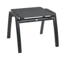 Outdoor Gartenlounge-Hocker LIVORNO Anthrazit Aluminium gepolstert Bild 2