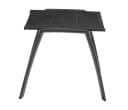 Outdoor Gartenlounge-Hocker LIVORNO Anthrazit Aluminium gepolstert Bild 3