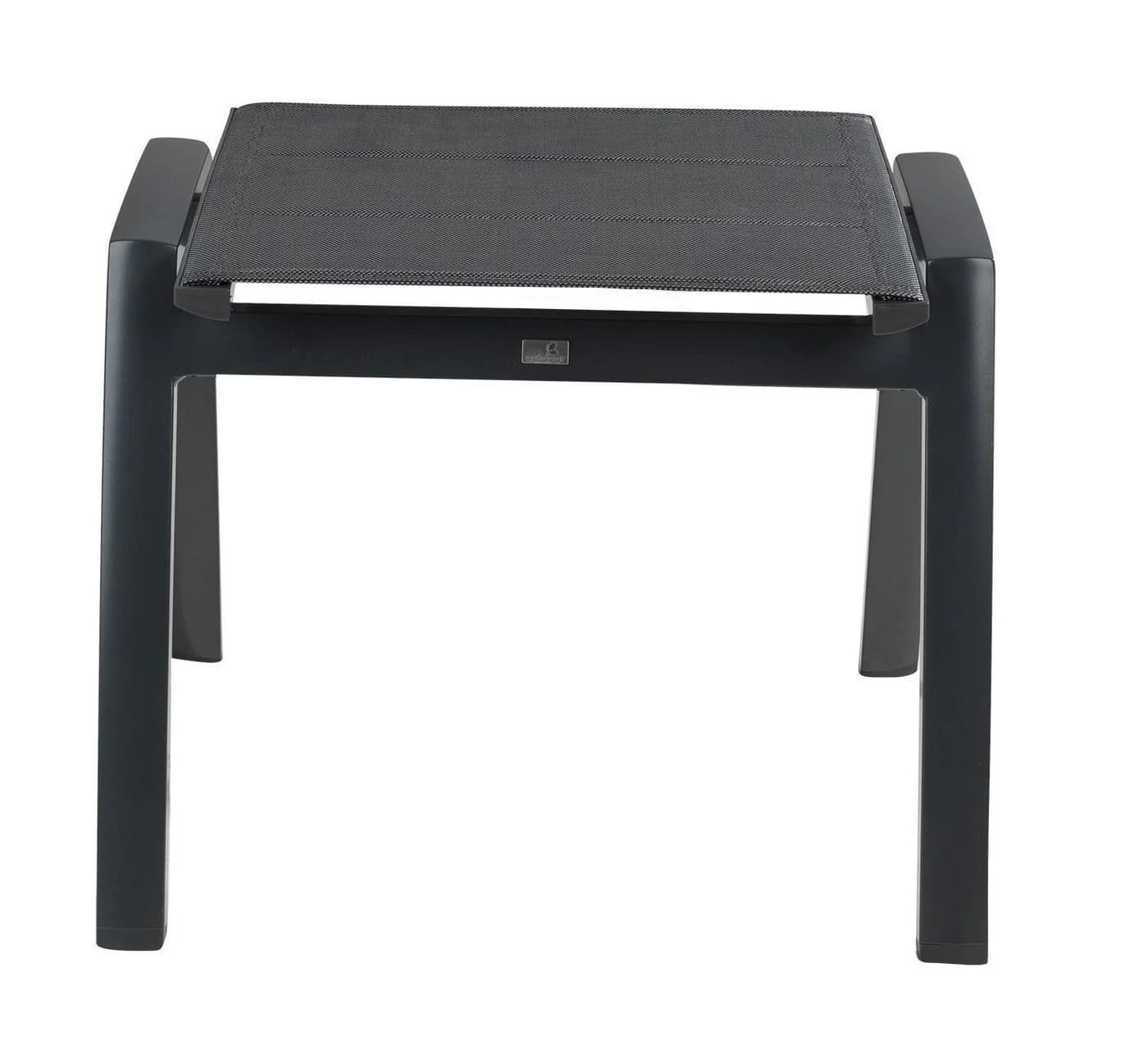 Outdoor Gartenlounge-Hocker LIVORNO Anthrazit Aluminium gepolstert - Bild 4