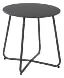 Outdoor Beistelltisch LIAM Anthrazit Stahl Metallplatte Bild 2