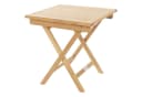 Outdoor Beistelltisch RIVA Braun Teakholz Klappbar Bild 2