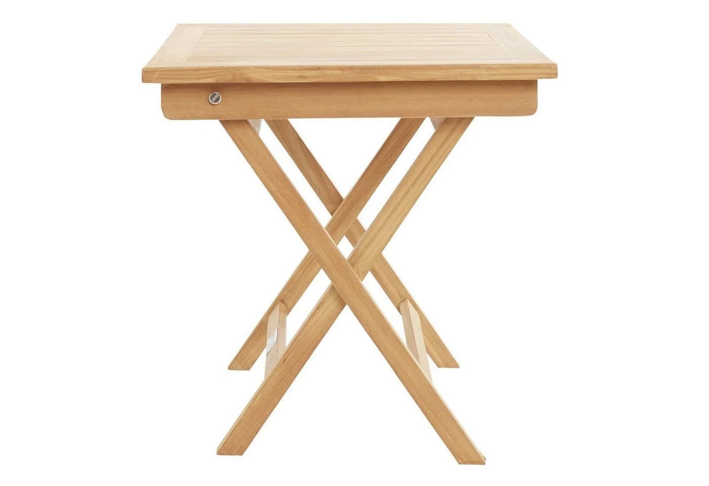 Outdoor Beistelltisch RIVA Braun Teakholz Klappbar - Bild 5