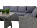 OUTDOOR Lounge TAMPA 3-tlg. Braun/Grau Bild 1