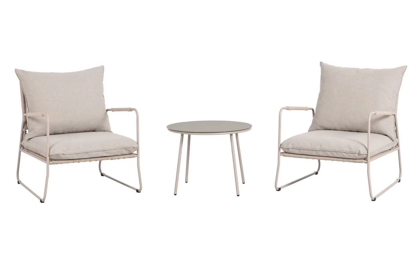 casa NOVA Gartenlounge-Set GUALDO Beige mit Zementtisch - Bild 2