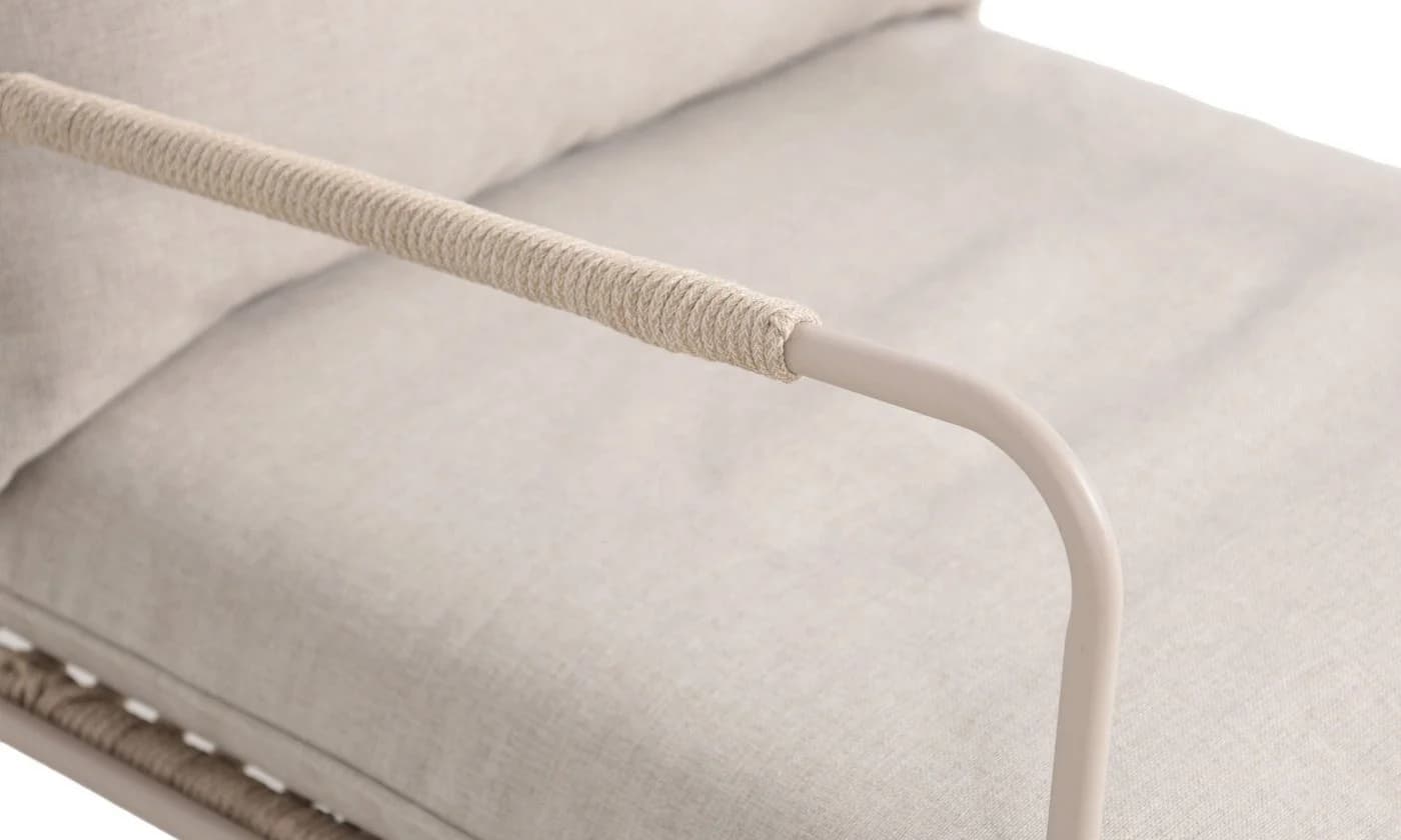 casa NOVA Gartenlounge-Set GUALDO Beige mit Zementtisch - Bild 5