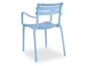 casa NOVA Gartenstuhl SKY Blau UV-beständig Stapelstuhl Bild 1