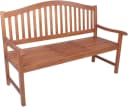 Garden Pleasure Gartenbank PHUKET mit Tisch Braun Eukalyptus Bild 3