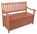 Garden Pleasure Gartenbank Houston Braun Eukalyptus 2-Sitzer Bild 3