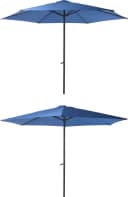 GARDEN PLEASURE Sonnenschirm Blau 300 cm mit Kurbel Bild 2