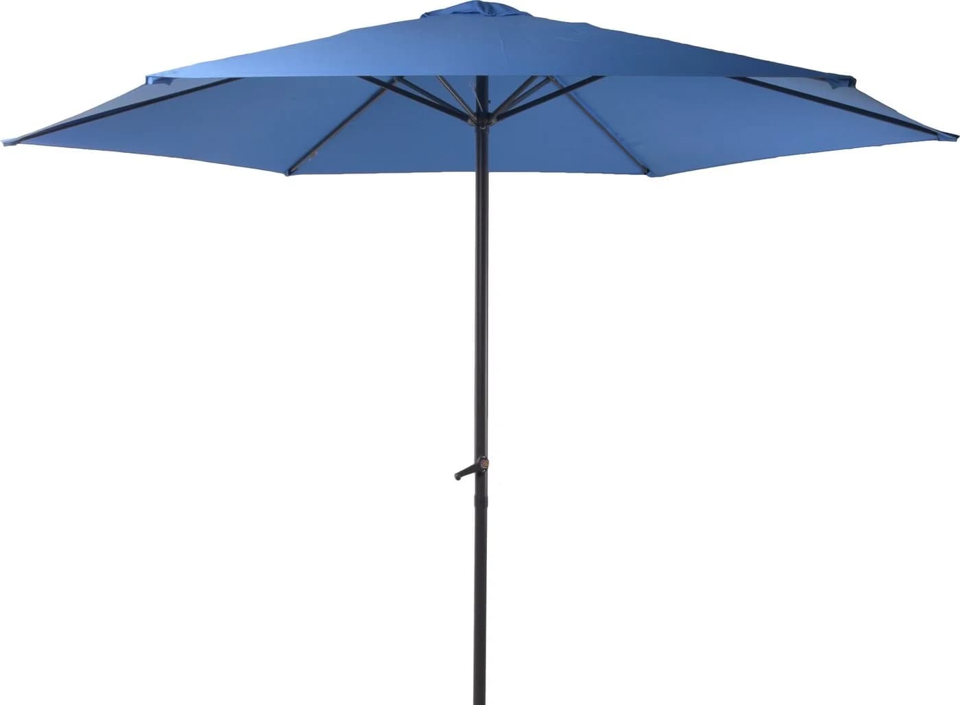 GARDEN PLEASURE Sonnenschirm Blau 300 cm mit Kurbel - Bild 3