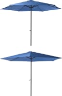 GARDEN PLEASURE Sonnenschirm Blau 300 cm mit Kurbel Bild 5