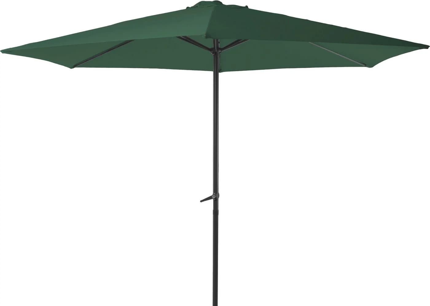 Garden Pleasure Sonnenschirm Grün 300 cm mit Kurbel - Bild 3
