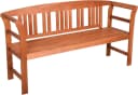 Garden Pleasure Gartenbank Harland Braun 3-Sitzer Eukalyptus Bild 2
