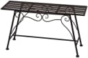 Garden Pleasure Gartenbank Lorin Rost-Optik Stahl 2-Sitzer Bild 4