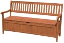 Garden Pleasure Gartenbank Houston 3-Sitzer Braun Eukalyptus Bild 2