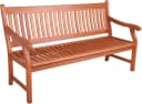 Garden Pleasure Gartenbank New Jersey Braun Eukalyptus Bild 3