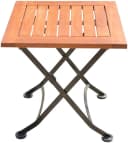 Garden Pleasure Klapptisch Wien 45x45cm Eukalyptus Schwarz Bild 2