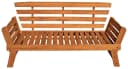Garden Pleasure Gartenlounge-Bank FORTUNA Braun mit verstellbaren Armlehnen Bild 2
