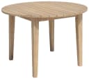 Garden Pleasure Gartentisch Arvada Rund Braun Massivholz Bild 2