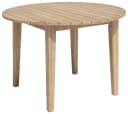 Garden Pleasure Gartentisch Arvada Rund Braun Massivholz Bild 3