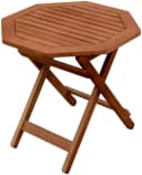 Garden Pleasure Gartentisch MAYFIELD Eukalyptus Braun Klappbar Achteck Bild 1