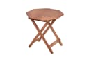 Garden Pleasure Gartentisch MAYFIELD Eukalyptus Braun Klappbar Achteck Bild 2
