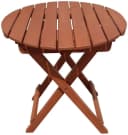 Garden Pleasure Gartentisch HANFORD Braun Klappbar Bild 1