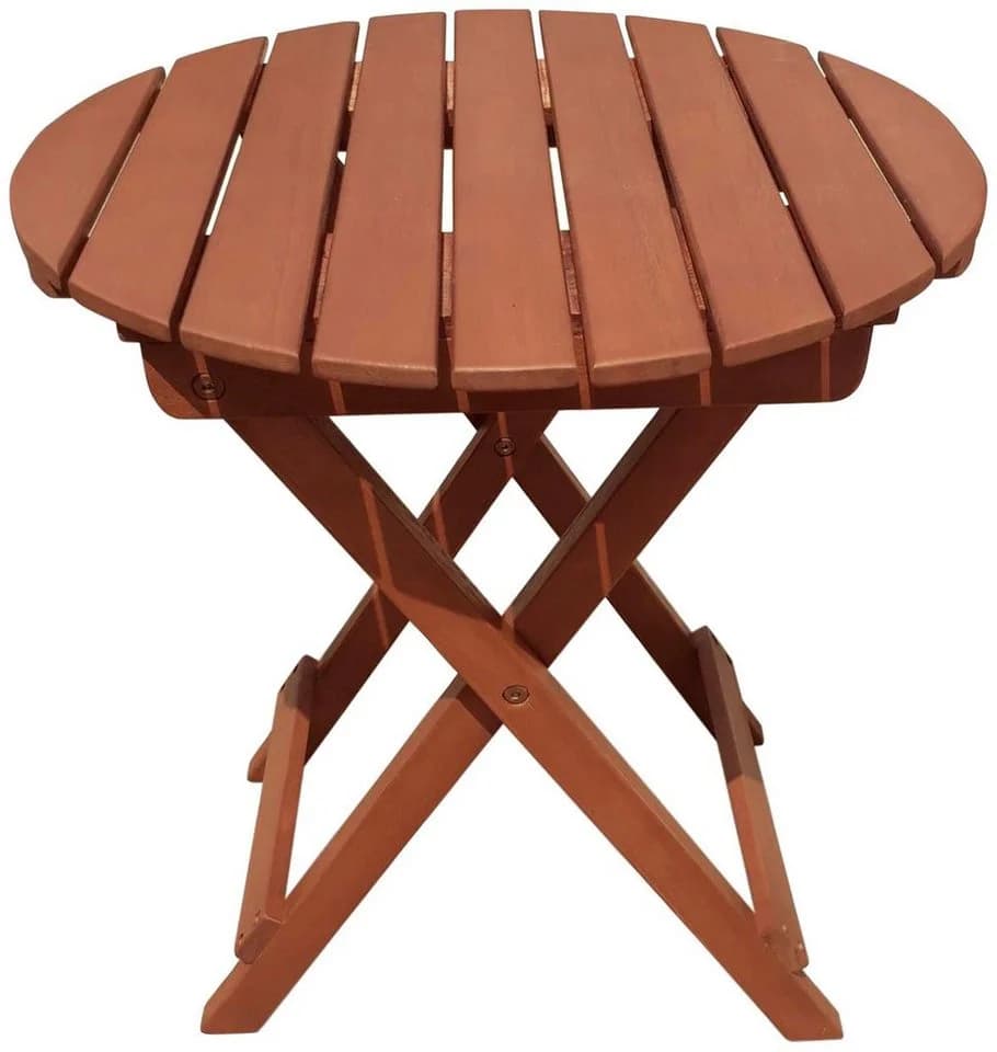 Garden Pleasure Gartentisch HANFORD Braun Klappbar