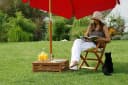 Garden Pleasure Verblendungssatz für Schirmständer TAYLOR Akazie Bild 1
