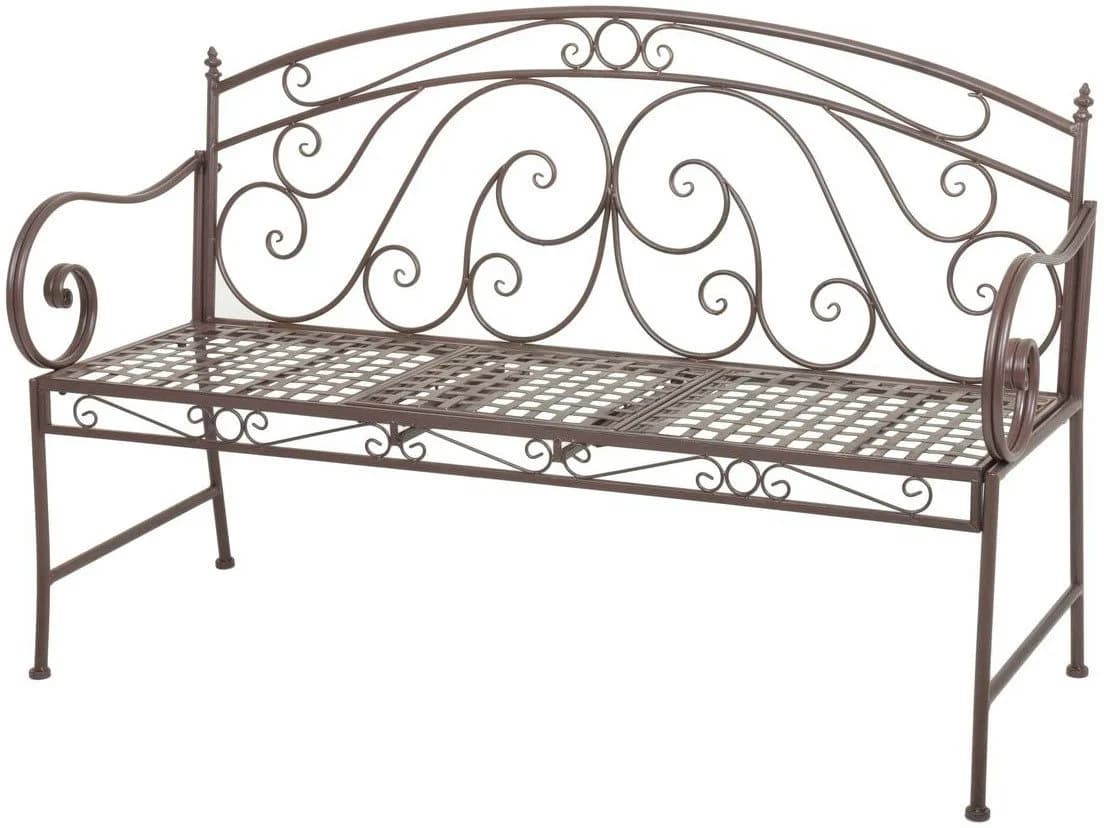 Garden Pleasure Gartenbank Saket Braun mit Tisch - Bild 4
