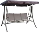 Garden Pleasure Hollywoodschaukel ANNA Grau/Schwarz Bild 3
