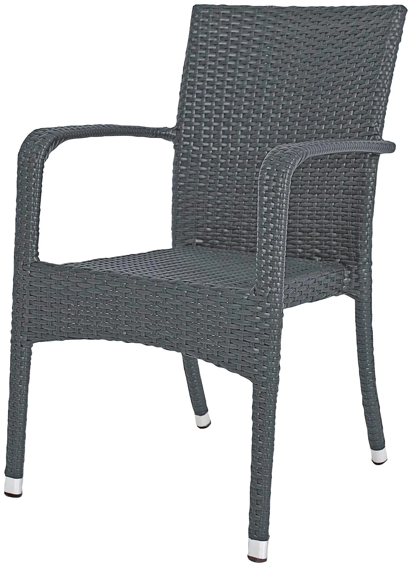 Garden Pleasure Stapelstuhl London Grau 2er Set - Bild 2