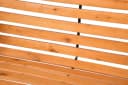 Garden Pleasure Bellevue Bank 2-Sitzer Schwarz/Natur Stahl Bild 3
