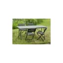 Garden Pleasure Garten-Essgruppe TABORA 5-tlg. Schwarz Bild 1