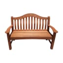 Garden Pleasure Gartenbank Kingston Massivholz Eukalyptus Braun Bild 1