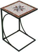 Garden Pleasure Gartentisch AMARILLO Mosaik Fliesen Schwarz Bild 2