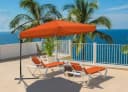 GARDEN PLEASURE Ampelschirm Terrakotta 300 cm Bild 1