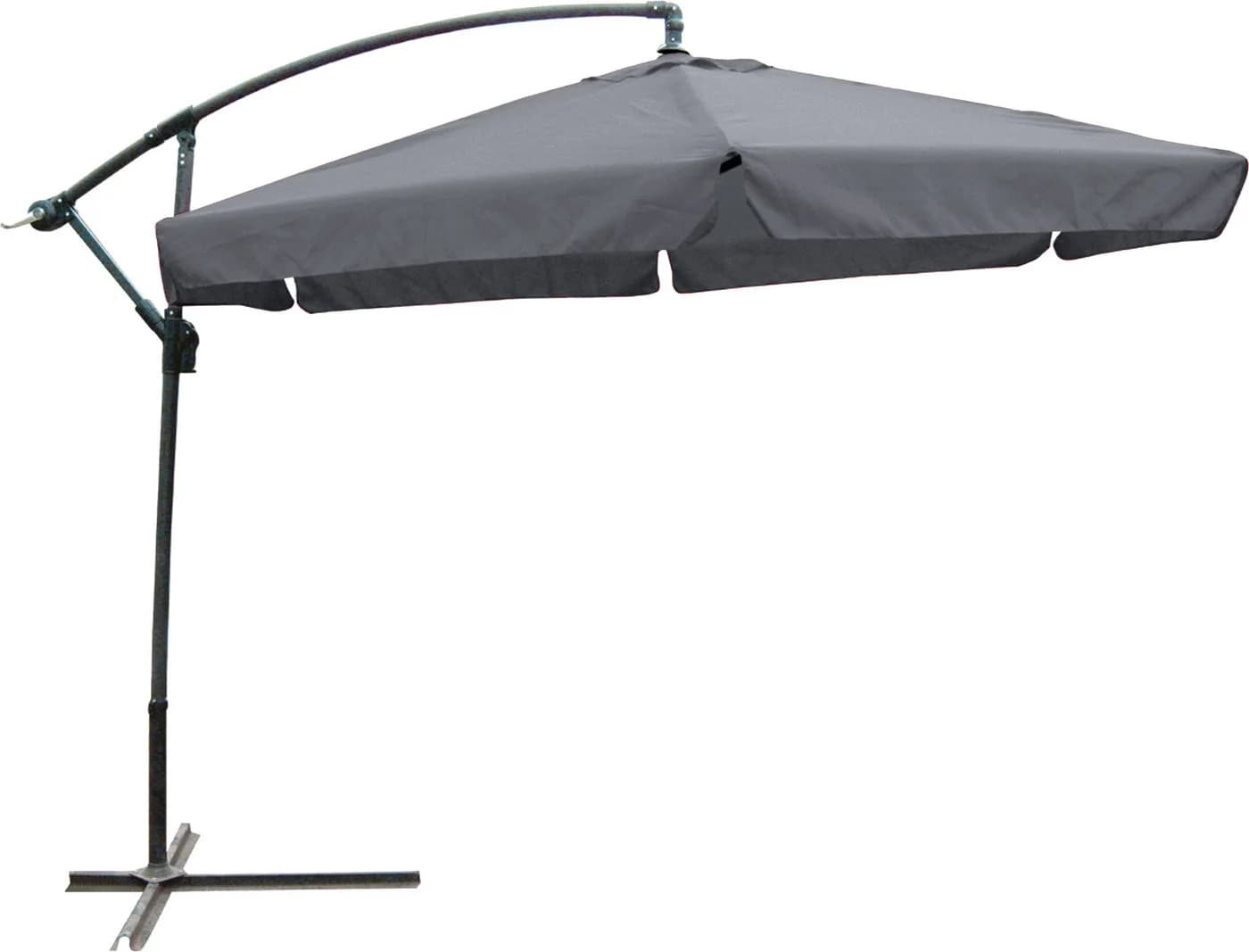Garden Pleasure Ampelschirm Anthrazit Ø 300 cm mit Handkurbel - Bild 2