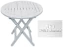Garden Pleasure Gartentisch MESA Weiß Massivholz Eukalyptus Bild 1