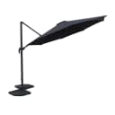 Garden Pleasure Deluxe Ampelschirm 300 cm Anthrazit Bild 1